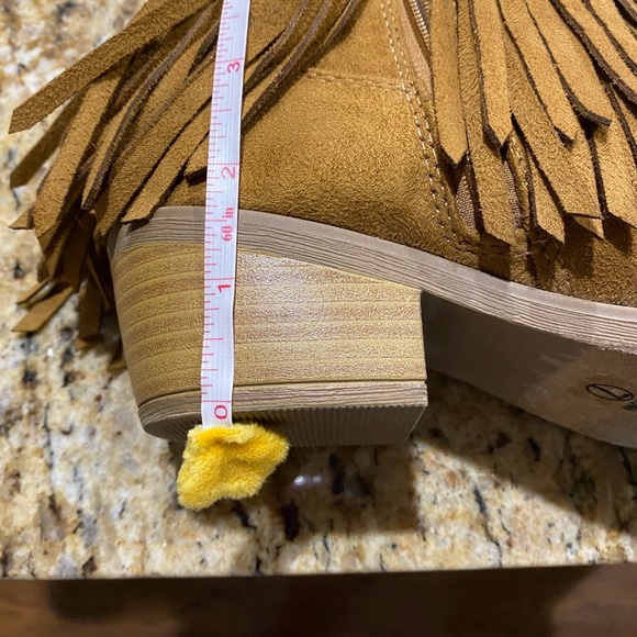 Soda Ankle Boots with Fringe worn a few times in Good Condition - Picture 9 of 9
